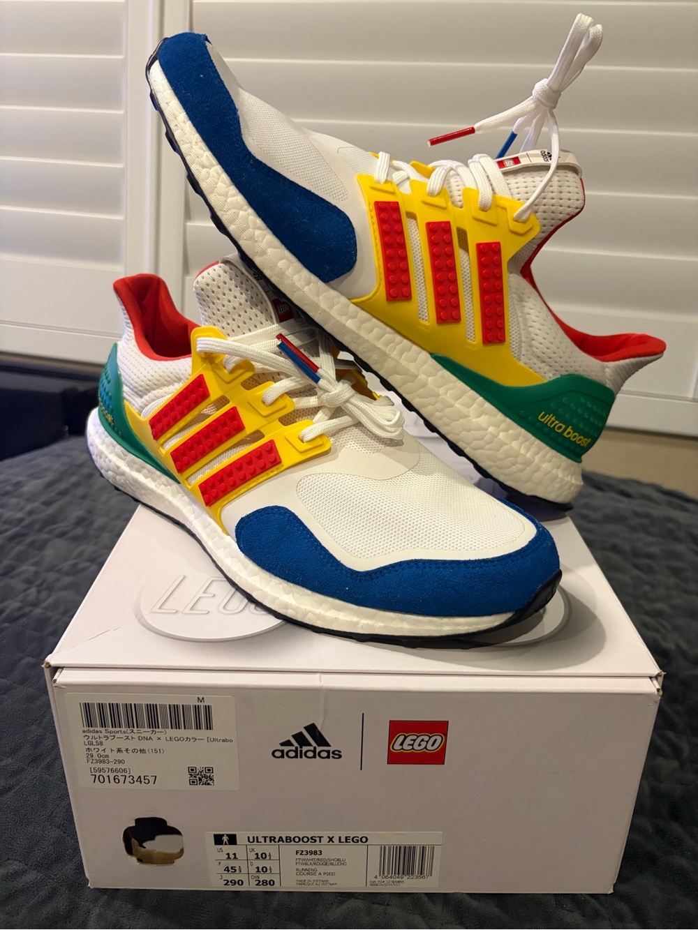 Adidas Ultraboost x LEGO Running Shoes - Rare